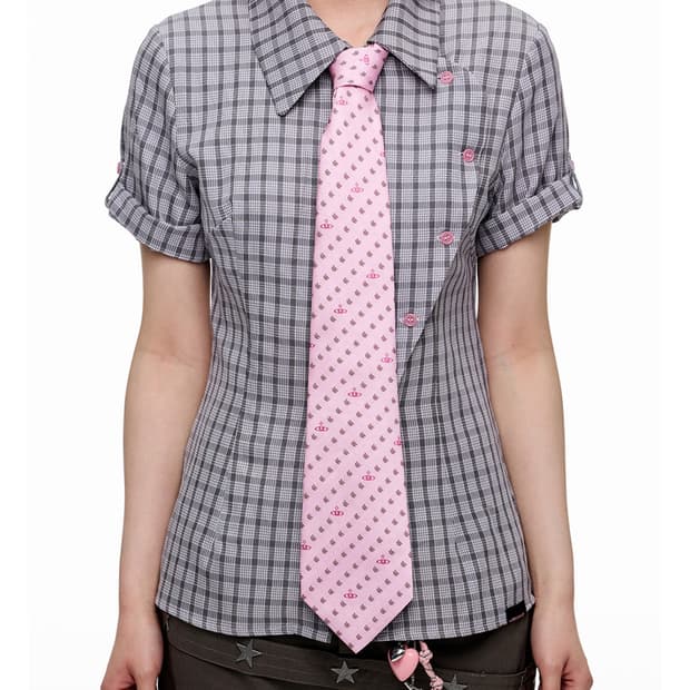 testmechanism jikoo check slim shirt