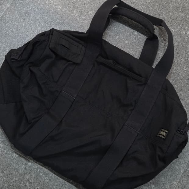 Head porter 헤드포터 블랙 토트백 숄더백