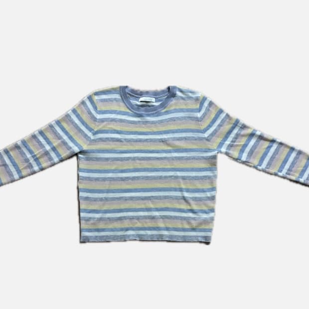 뉴뉴 줄무늬 니트