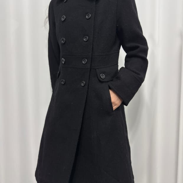 anyfarm button lovely wool coat