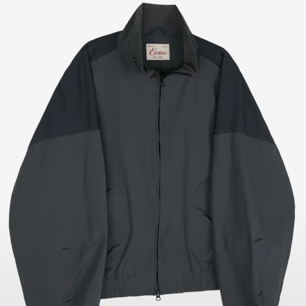 [L] ETCE post track jacket grey
