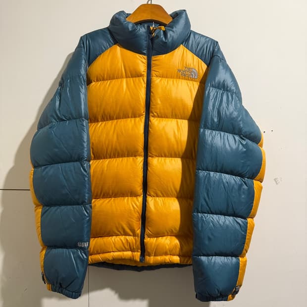 노스페이스 600 애벌래 패딩자켓