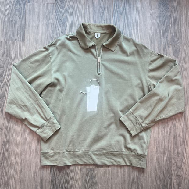 아르켓 하프집업  카키