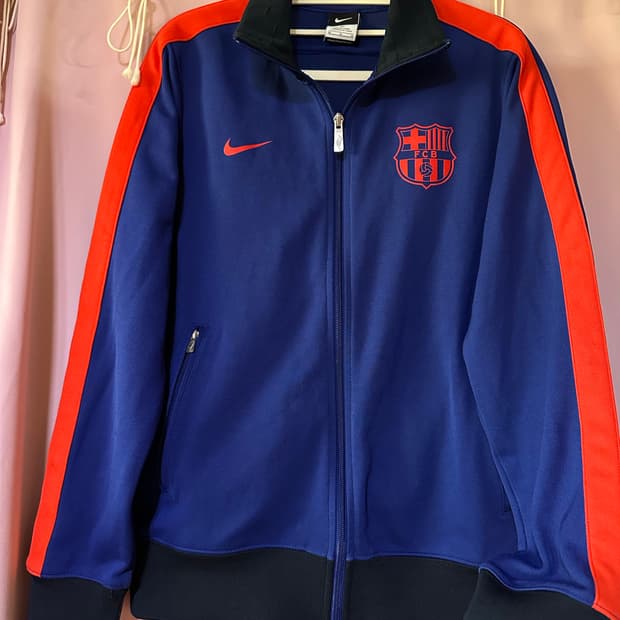 나이키 FC바르셀로나 트랙탑 나이키 바르셀로나 져지 집업 나이키12-13