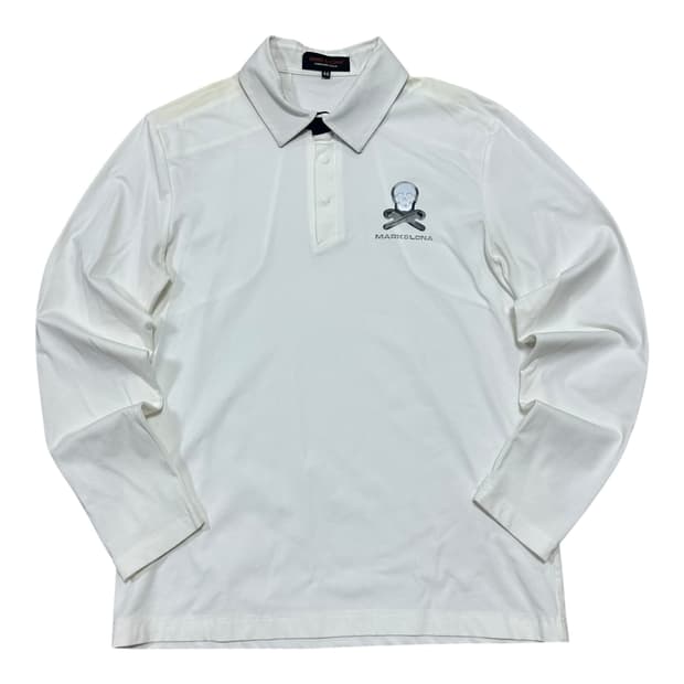 ✨ (바배) 마크앤로나 골프 화이트 카라 롱슬리브