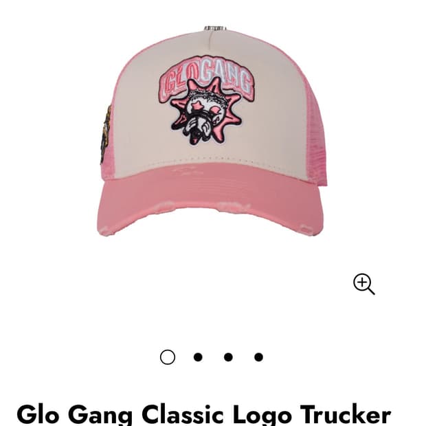 치프키프 글로갱 glogang 베이비 핑크 클래식 트러커캡 매쉬캡 새상품