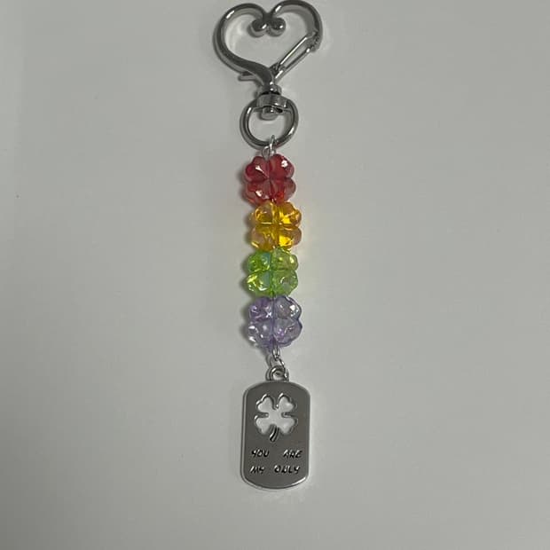 행운의 네잎클로버 키링