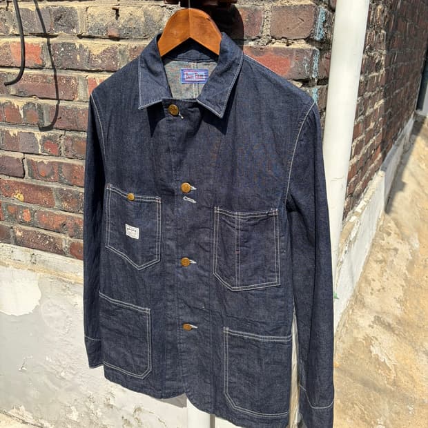 Blue Blue 데님 초어 자켓