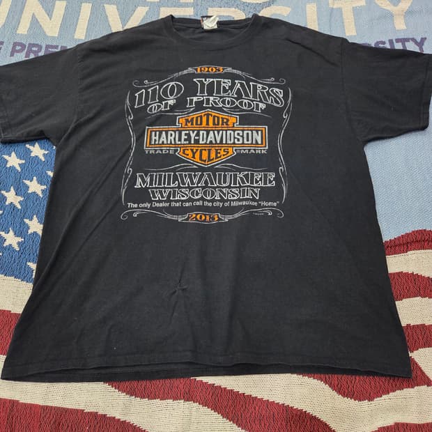 할리데이비슨 빈티지 티셔츠 (HARLEY-DAVIDSON)
