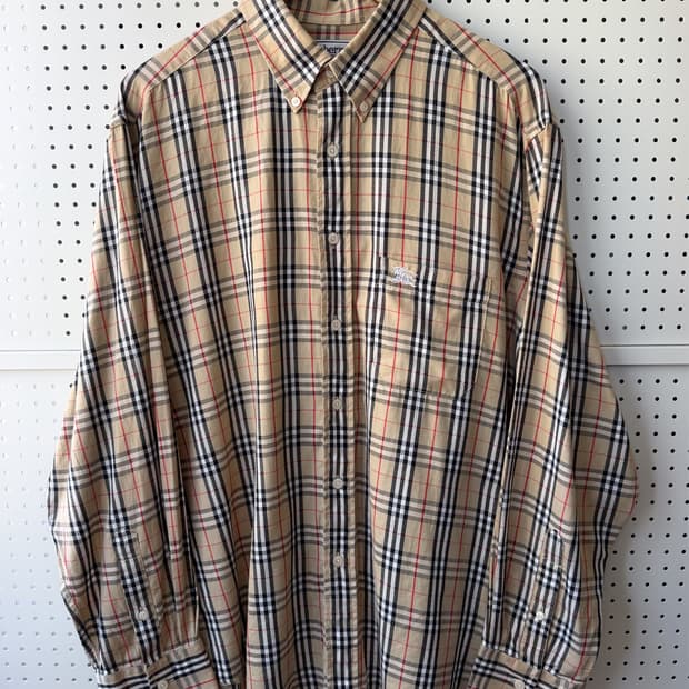 버버리 90’s OG 노바 체크 셔츠