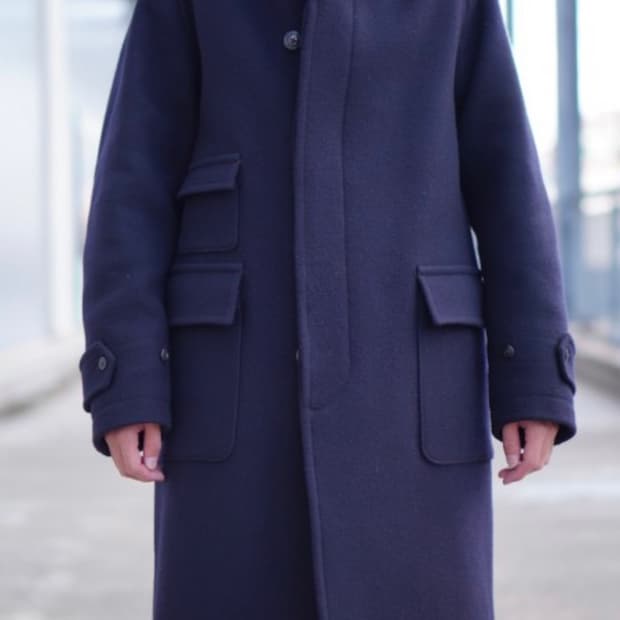 [36] 캡틴션샤인 트래블러 네이비 코트 (traveller)