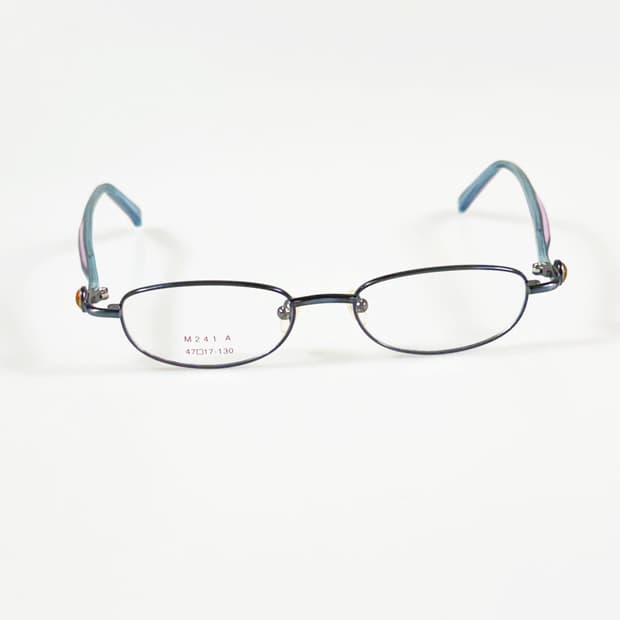 90s DISNEY 미키 슬림 오벌 메탈 프레임 빈티지 안경