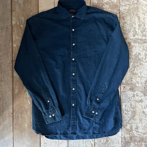 Polo Ralph Lauren Slim Fit Navy Cotton S