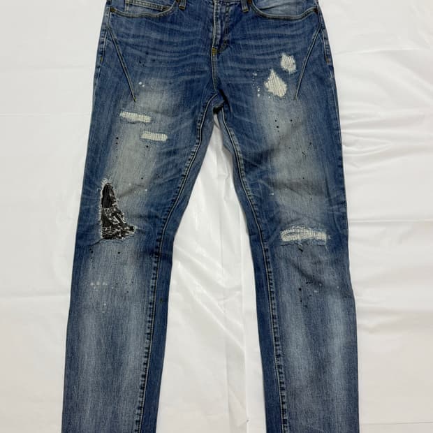 넘버나인 07fw 데님팬츠