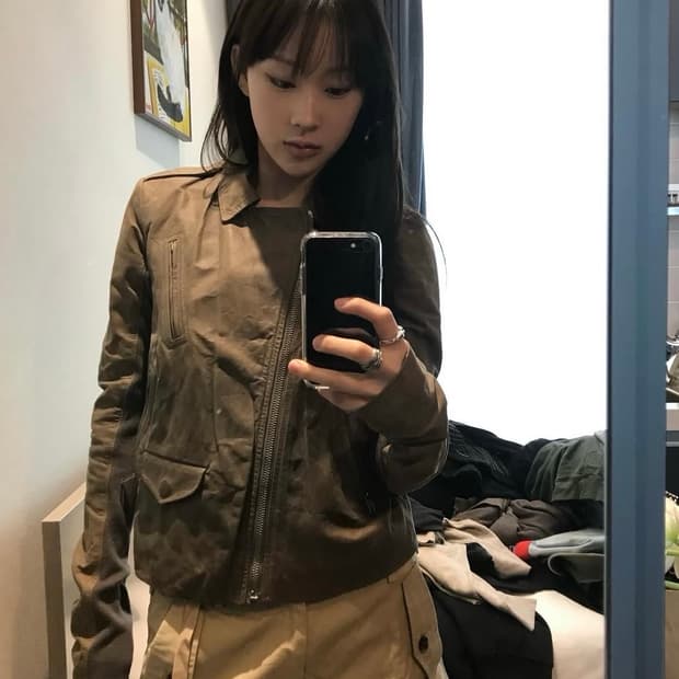 릭오웬스 Olmar & Mirta 가죽자켓