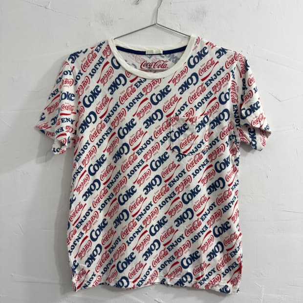 coca cola printing top