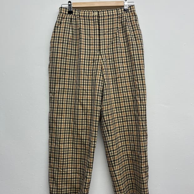 닥스골프 체크 바지 73-97