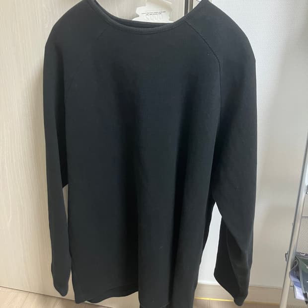 (L) 8division 롱슬리브 블랙 / 이니어 언유즈드