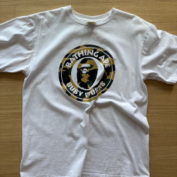 베이프 반팔티 xl