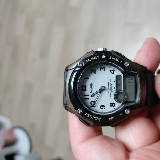 카시오 듀얼타임 