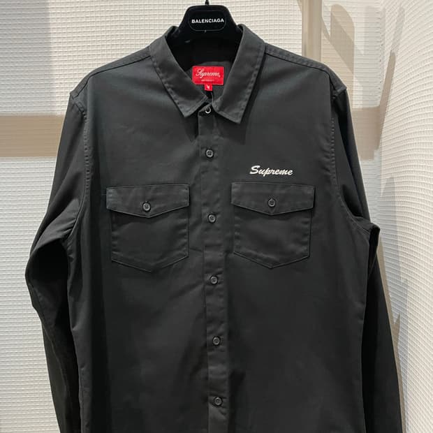 슈프림 워크 셔츠