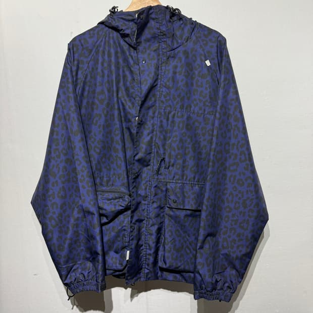 Fetch LEOPARD SHAKER PARKA NAVY L