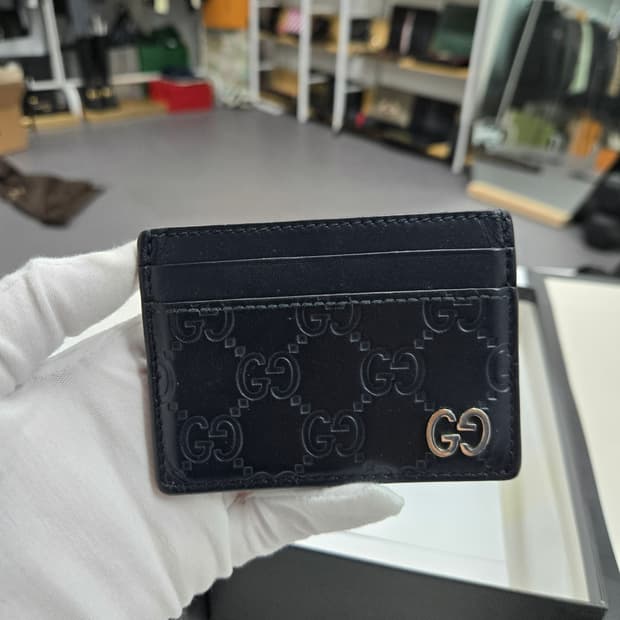 [A급컨디션] 구찌 인터로킹 카드지갑