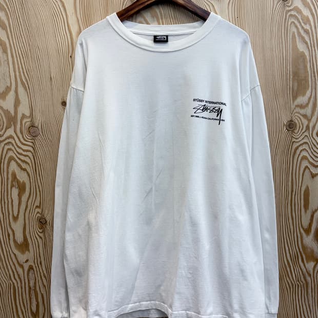 스투시 스무스 인터내셔널 롱슬리브