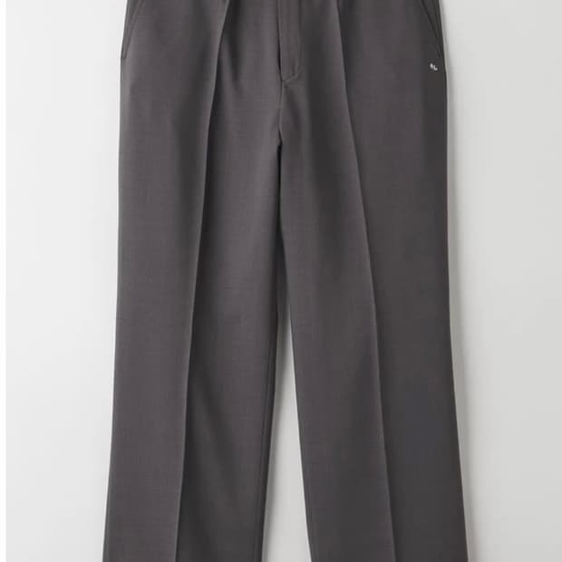 (44) 아워레가시 버로우드 그레이 울 트라우저 팬츠 슬랙스