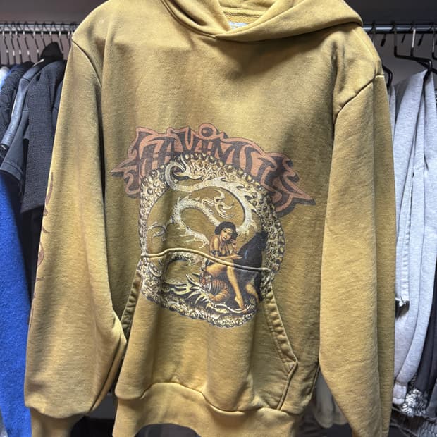 트래비스스캇 내한 머천 후드 S