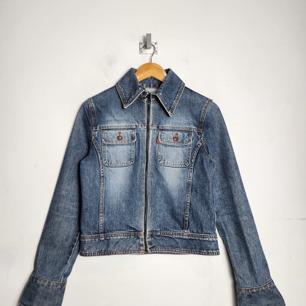 리바이스 데님 집업 자켓
