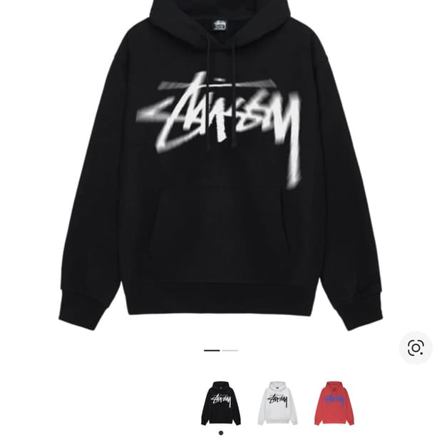 스투시 디지스탁 후드 M