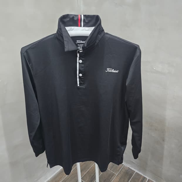 타이틀리스트 블랙 긴팔 골프