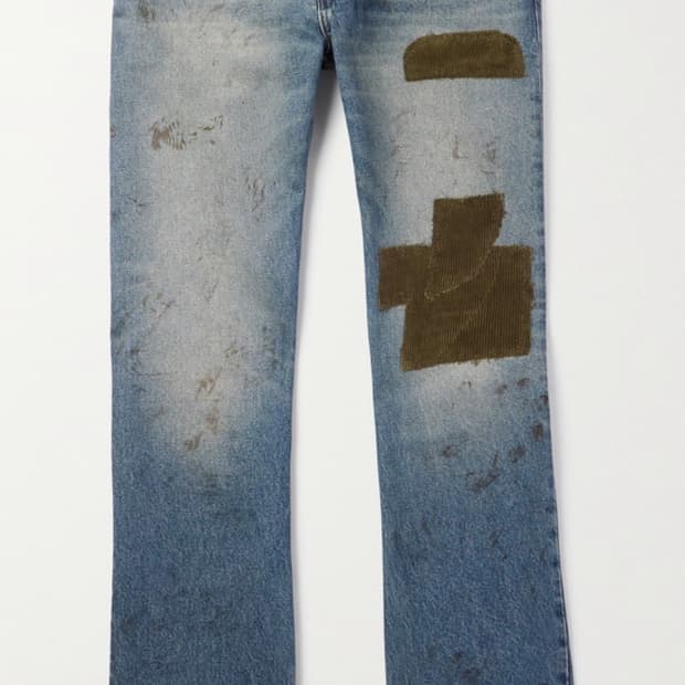 Erd 패치워크 코듀로이 진