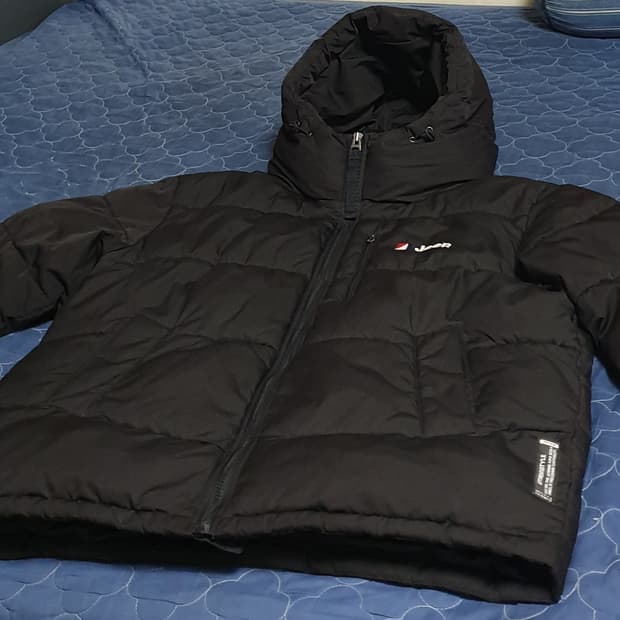 JEEP 윌리스 패딩 블랙 (100)