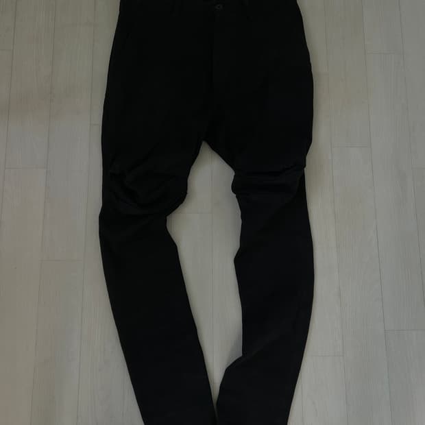 율리우스 13fw 입체코팅팬츠