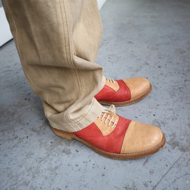 ann demeulemeester 투톤 더비 42.5