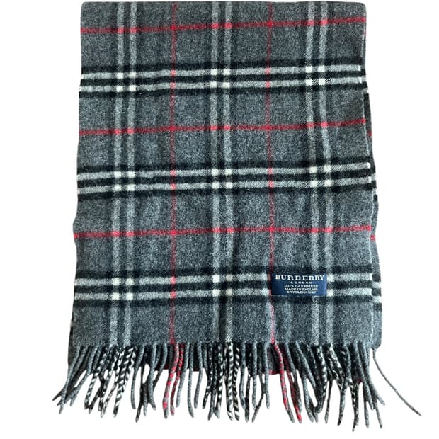 버버리 런던 캐시미어 노바체크 머플러