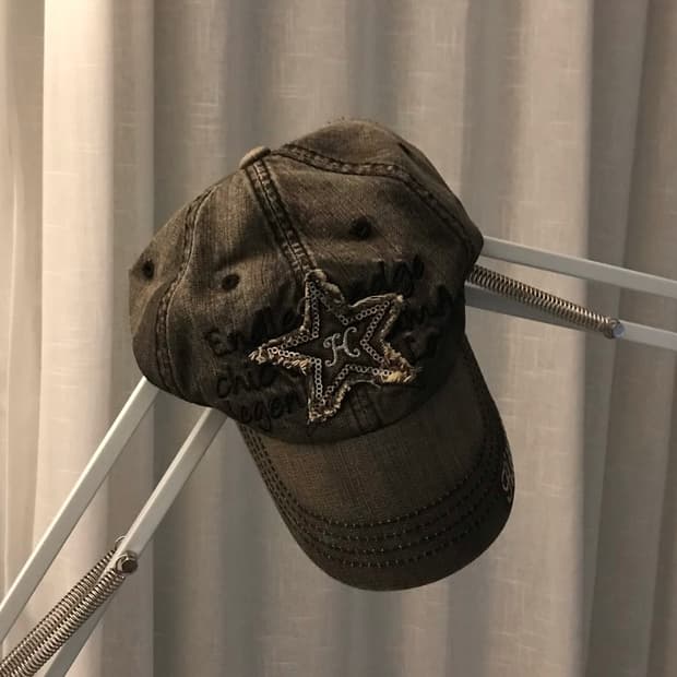 Y2K 갸루 빈티지 볼캡