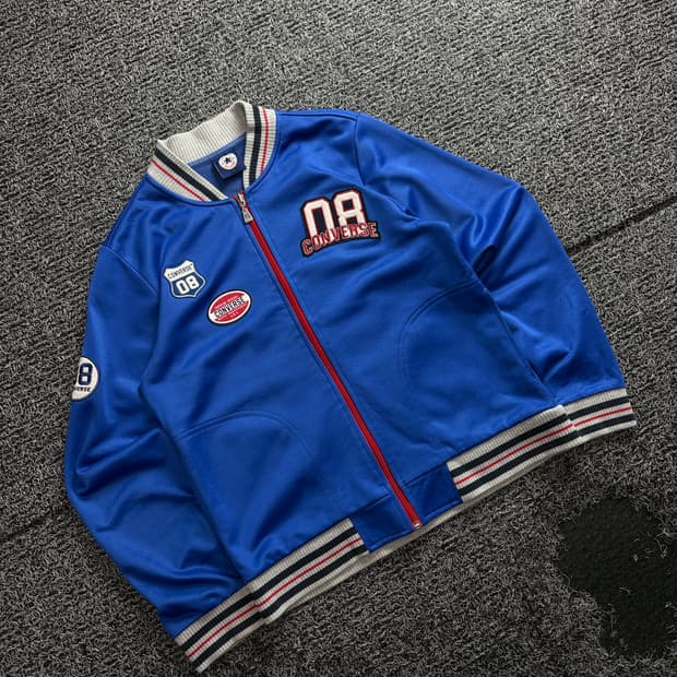 00s 컨버스 올드스쿨 패치로고 트랙탑 저지 3945