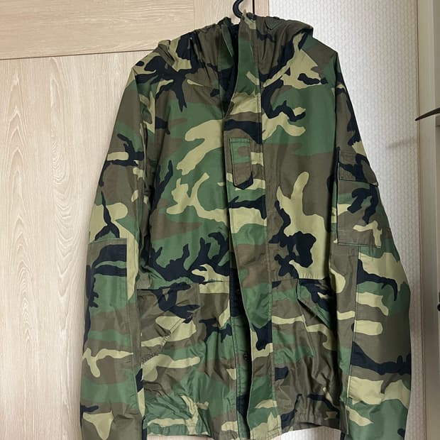 테니어 미군 ecwcs 고어텍스 우드랜드자켓 라지 레귤러