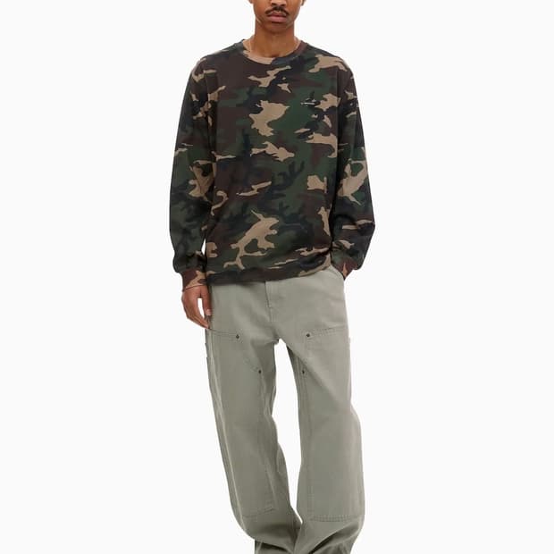 디스이즈네버댓 워시드 카펜터 팬츠 스톤 L 사이즈