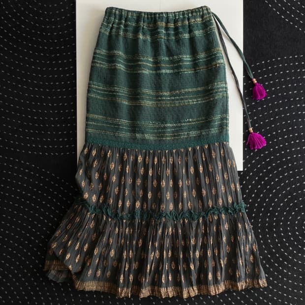 ethnic long skirt