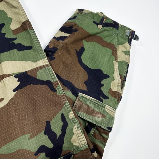 미군 US 밀리터리 카모 카고팬츠 (실측 27-31인치)