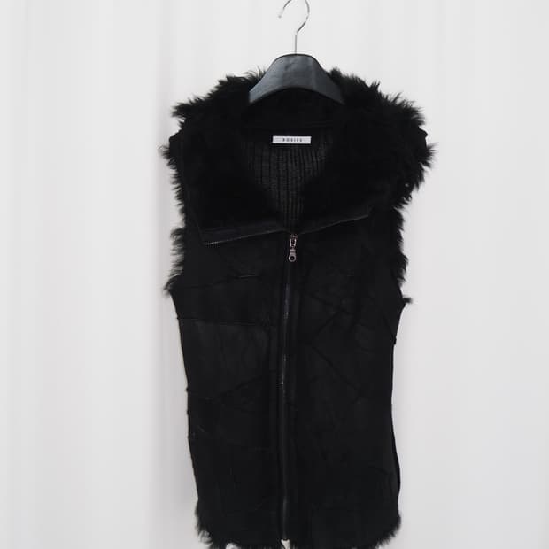 ROSIEE lambskin vest 