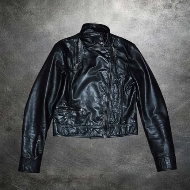 [Barbara Bui] High neck lamb skin jacket