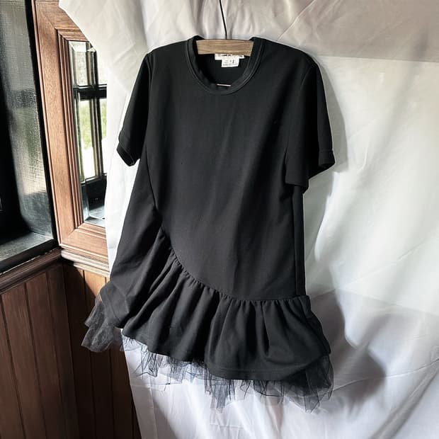 COMME DES GARCONS tulle t-shirt