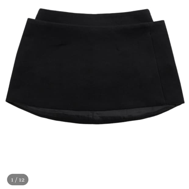 에옹쓰 2 Layerd mini skirt