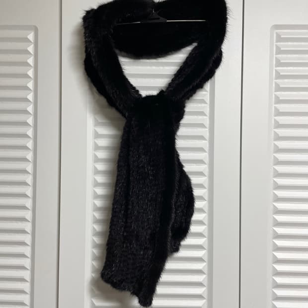 진도 밍크 머플러