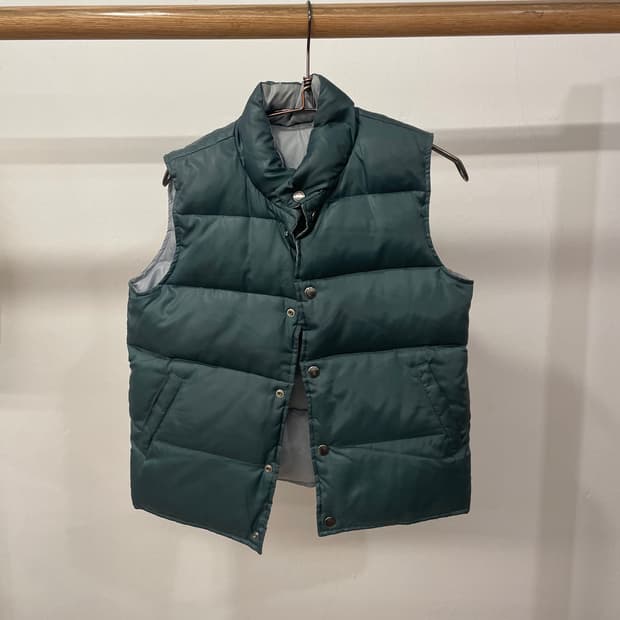 BEAMS down vest (reversible)